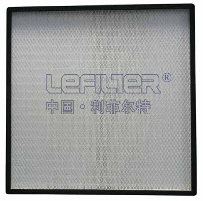 阻燃高效板式空氣濾芯